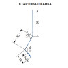 Стартова планка для фасадних панелей ЄВРОБРУС